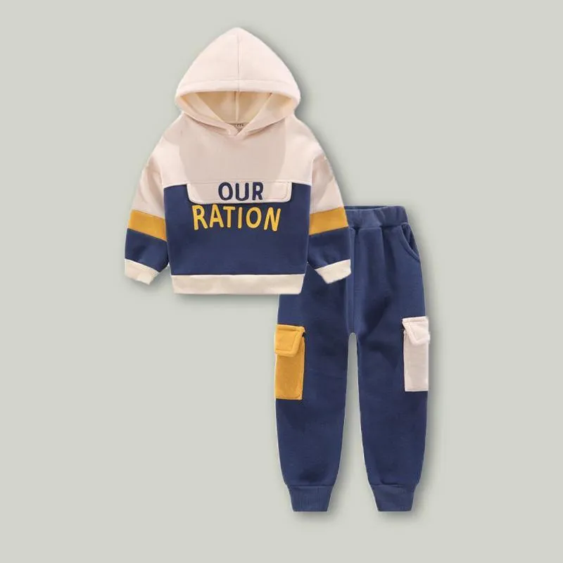 2-piece Fleece Hoodie & Pants for Boy