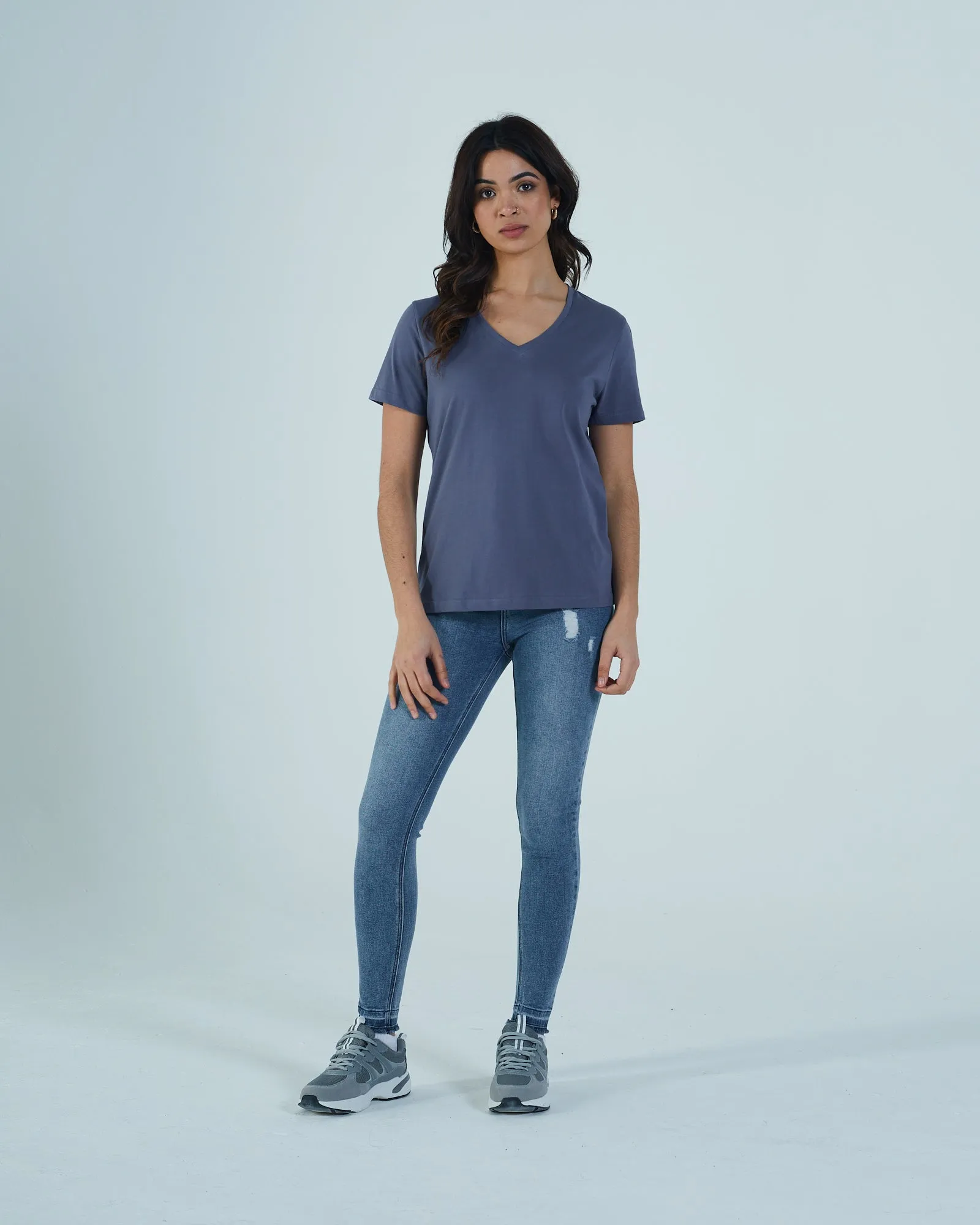 Ada Basic Tee Lavender Slate