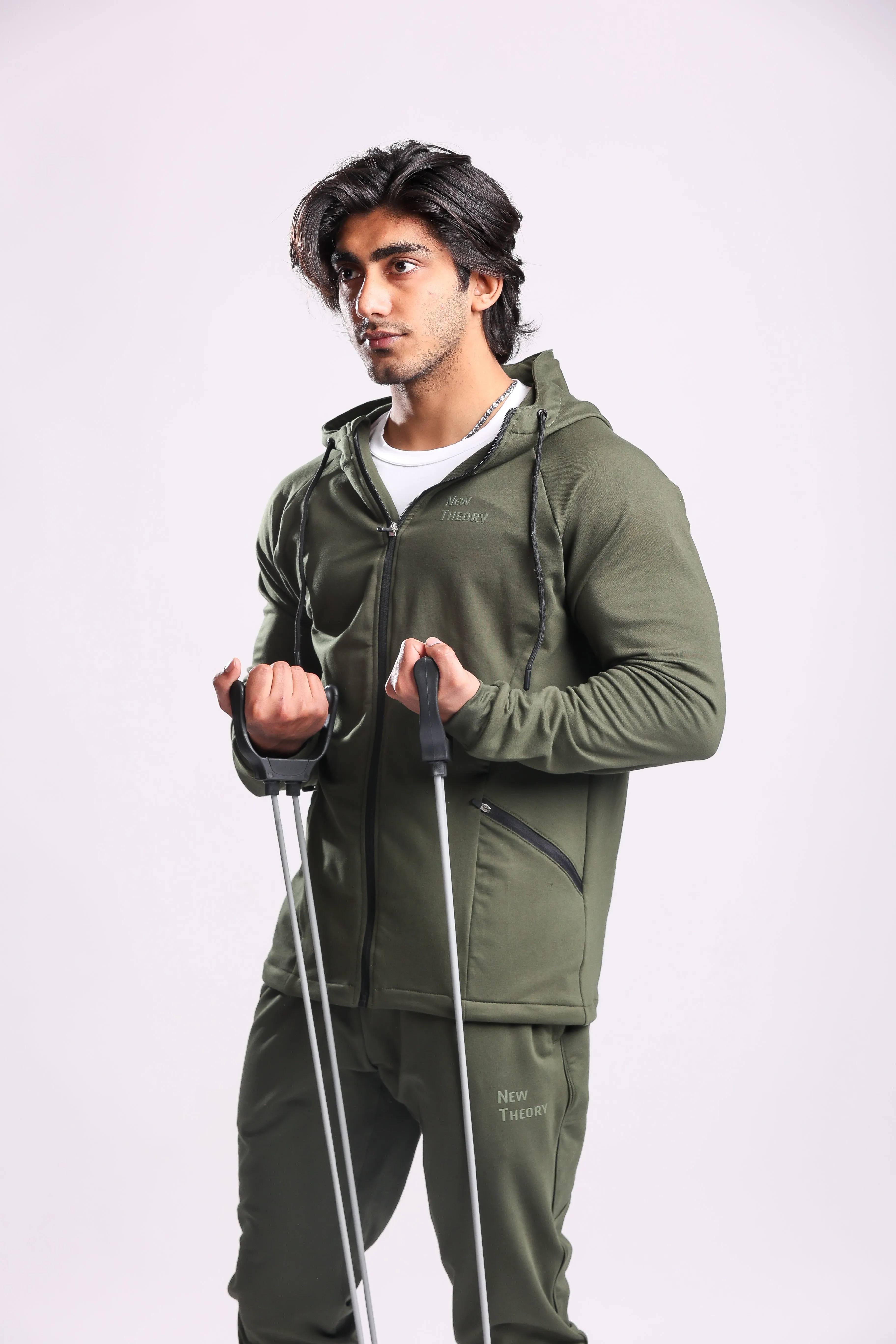 Athletic Training Hoodie- Olive