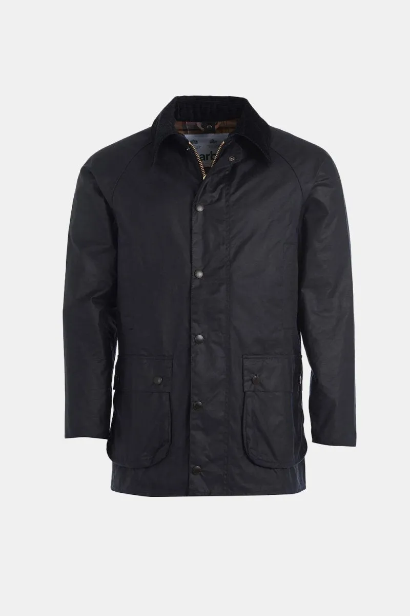 Barbour White Label SL Beaufort Waxed Cotton Jacket (Navy)