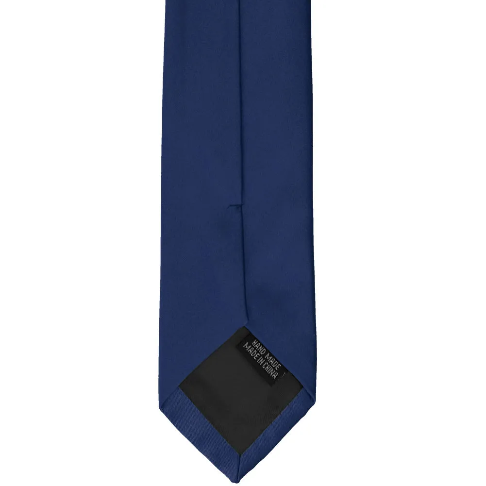 Blue Velvet Premium Slim Necktie, 2.5" Width