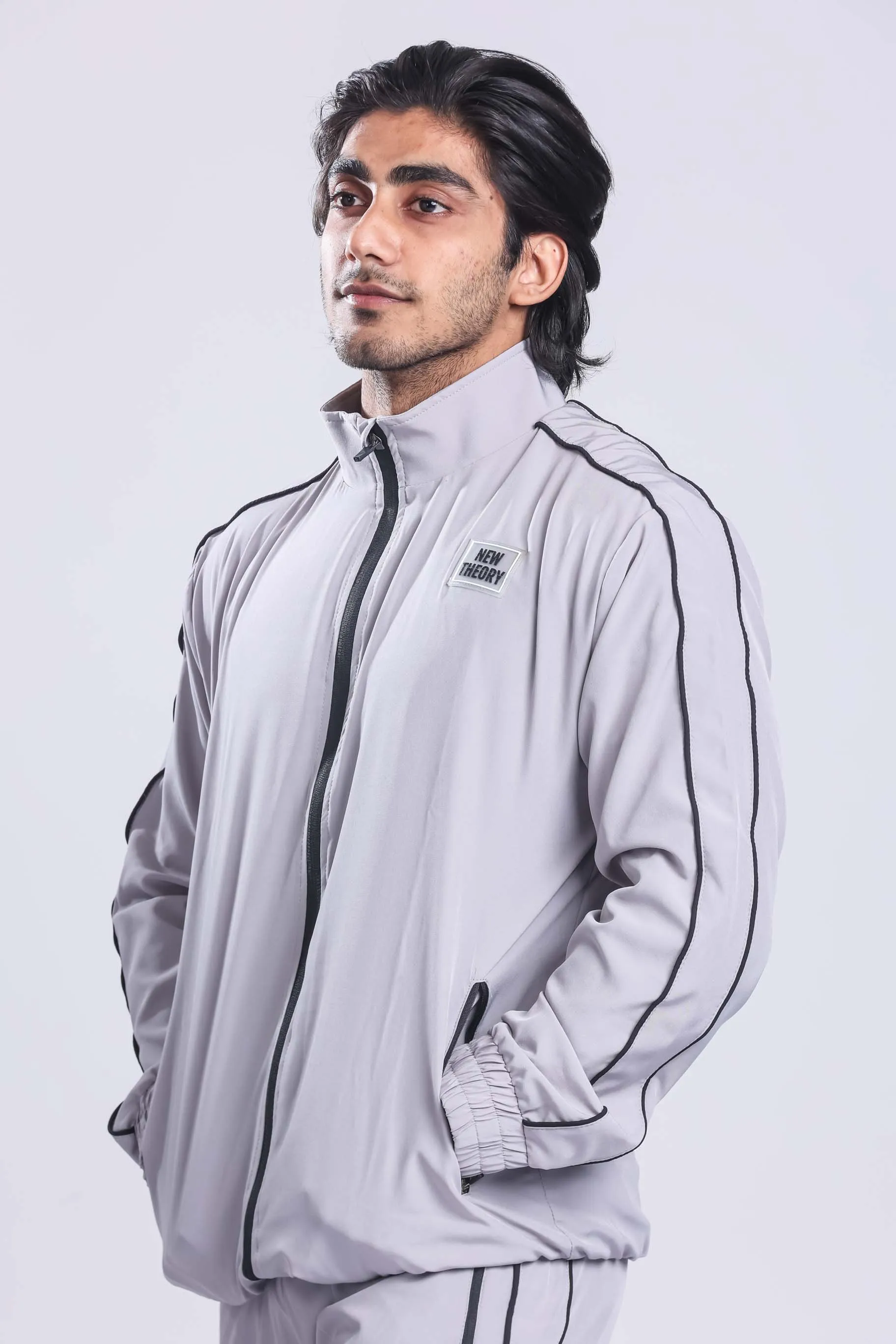 Essential Performance Track top- Grey