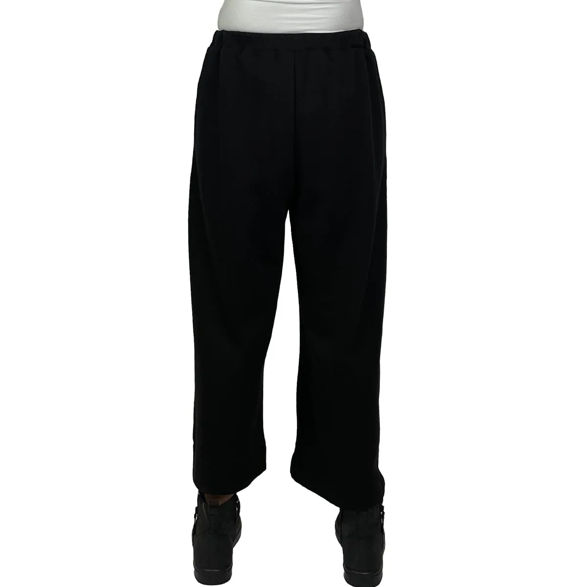 FLEECE WIDE CROP PANT