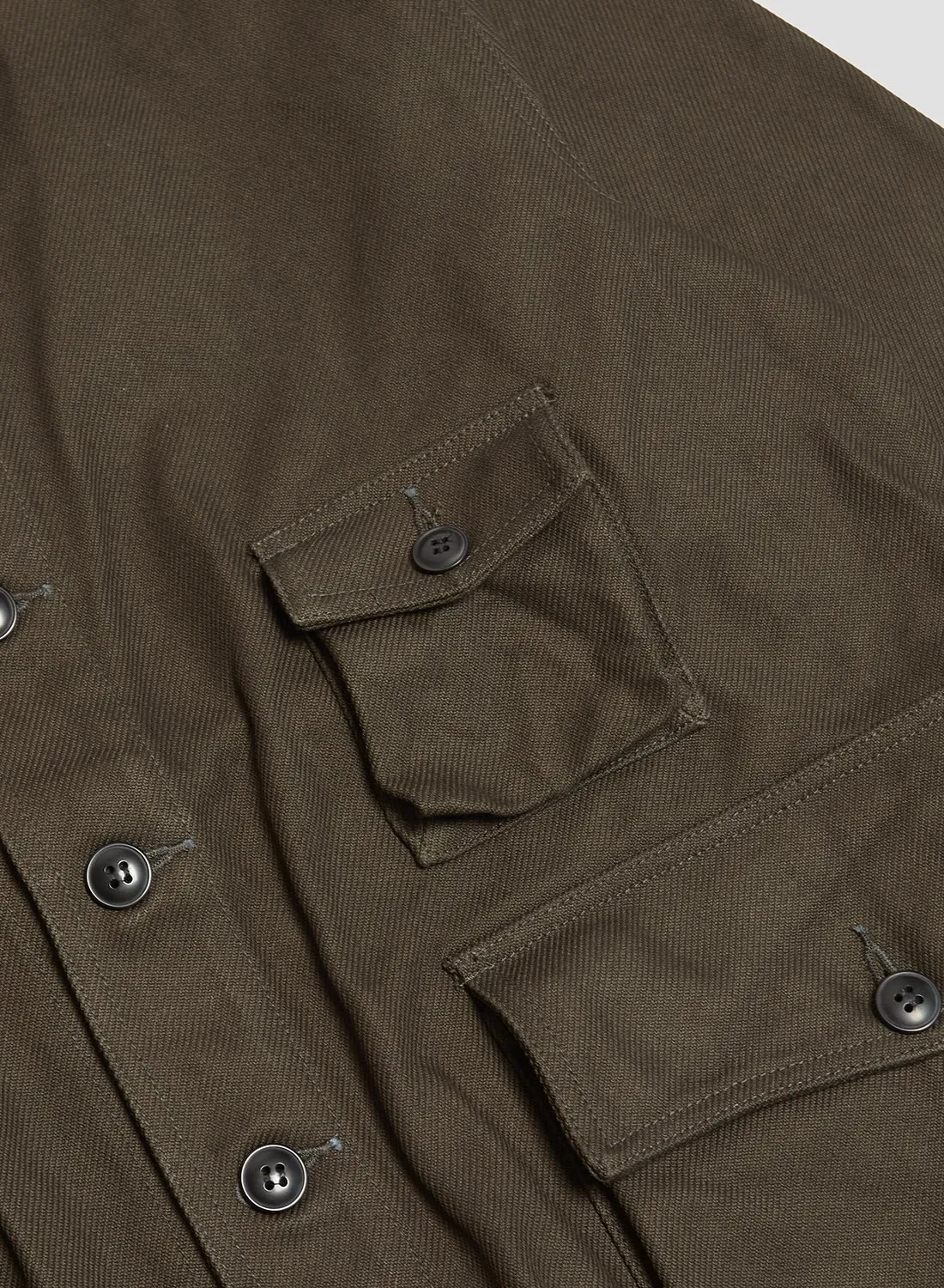 FOB Factory Hunting Jacket Washed Brown