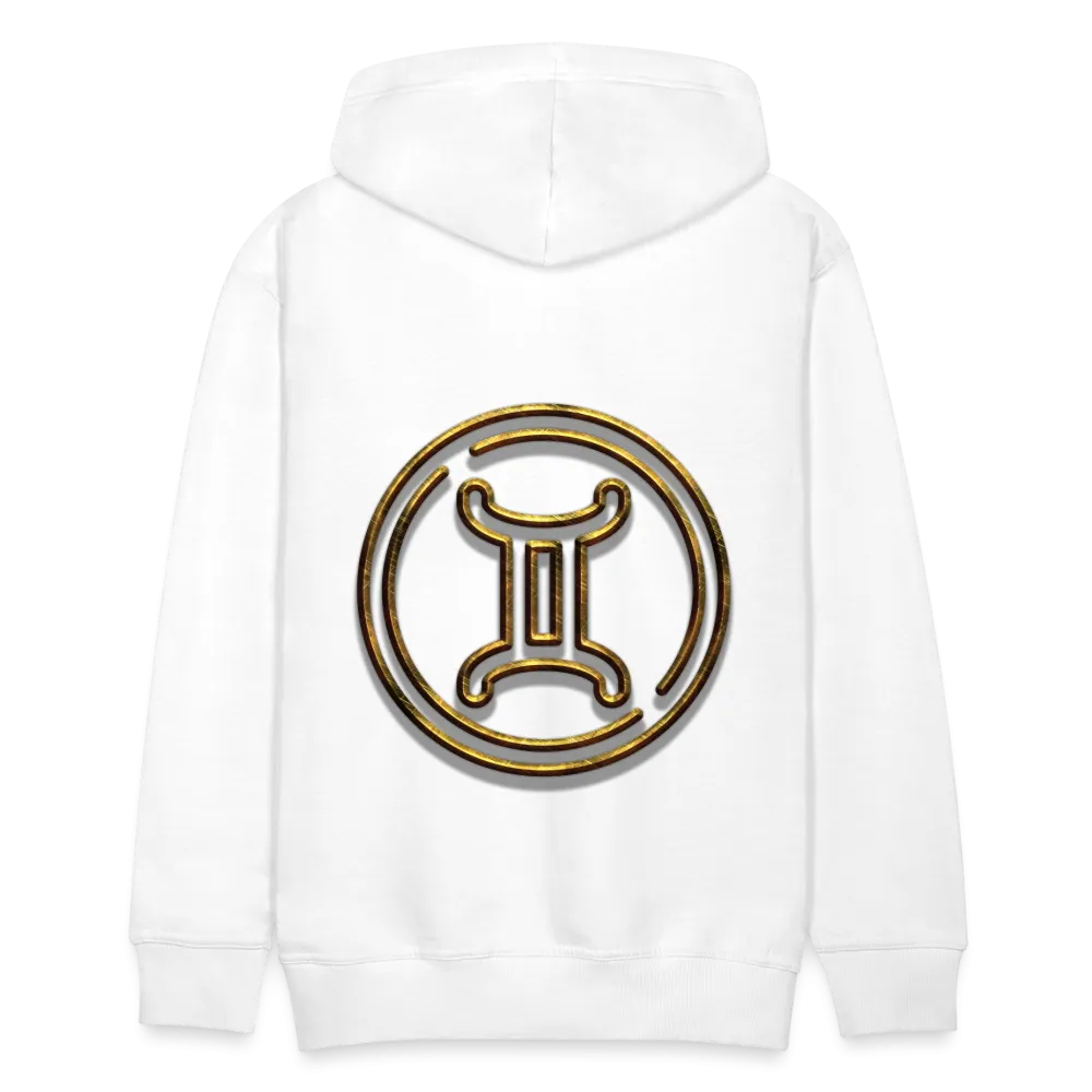 Gemini 3D Gold Men’s Premium Hoodie