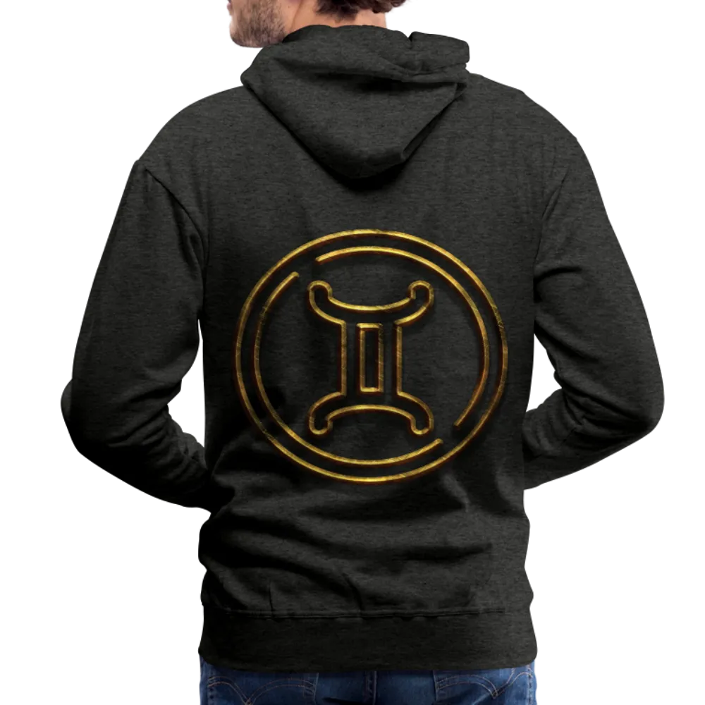 Gemini 3D Gold Men’s Premium Hoodie