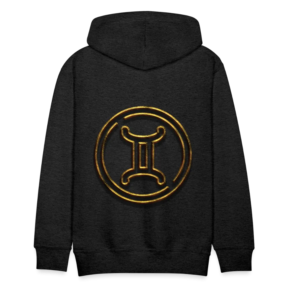 Gemini 3D Gold Men’s Premium Hoodie