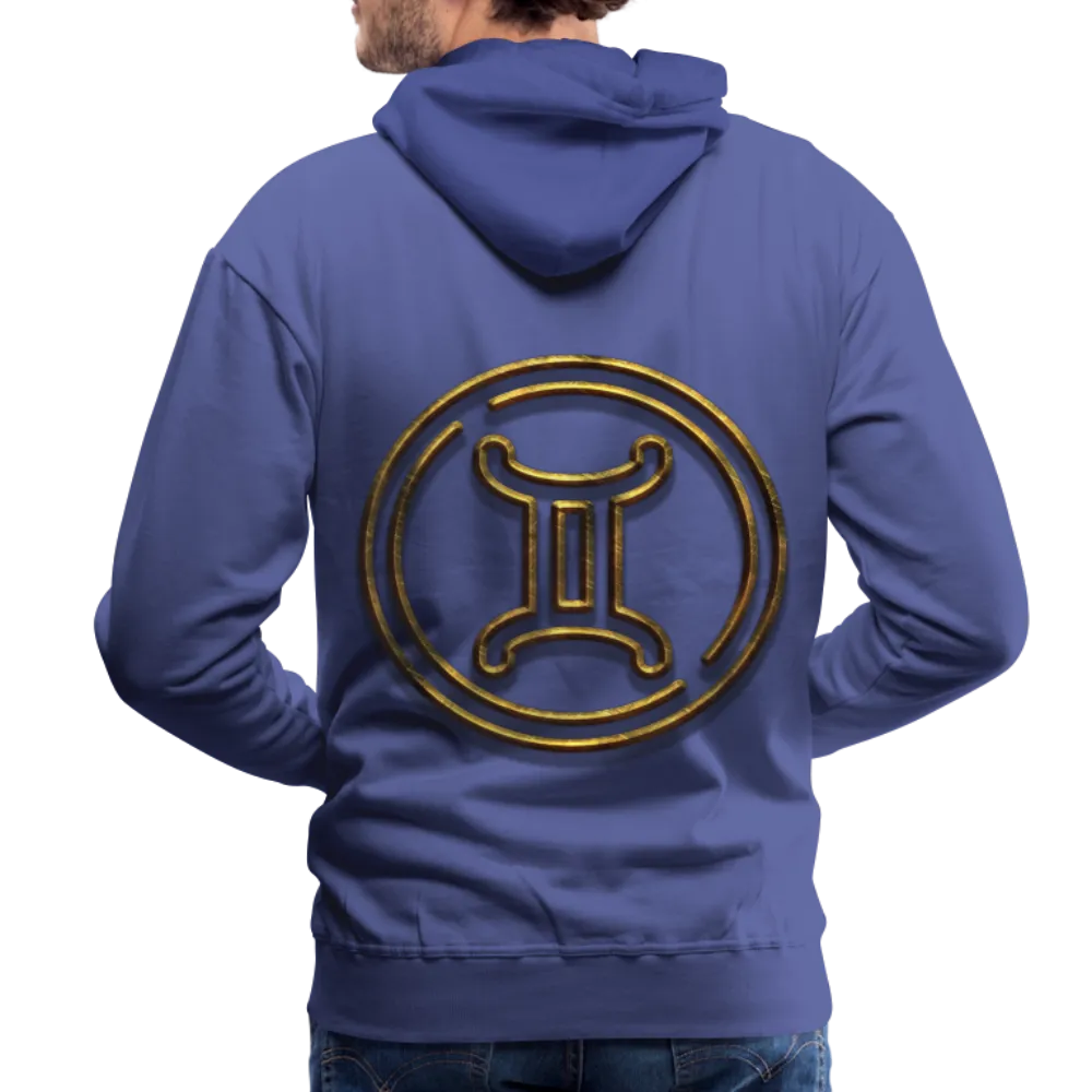 Gemini 3D Gold Men’s Premium Hoodie