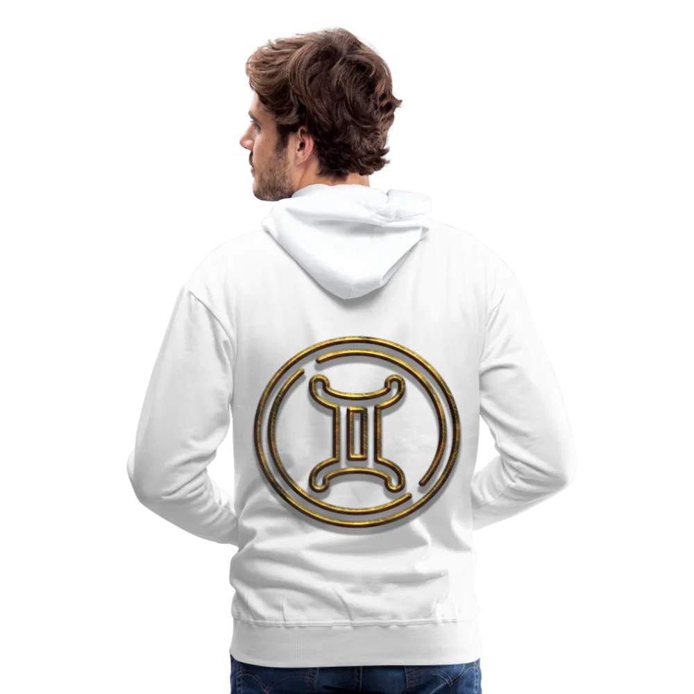 Gemini 3D Gold Men’s Premium Hoodie