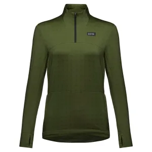 GORE® Wear | Women's Everyday Thermo 1/4 Zip - Utility Green