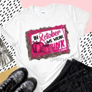 Leopard Breast Cancer Tee