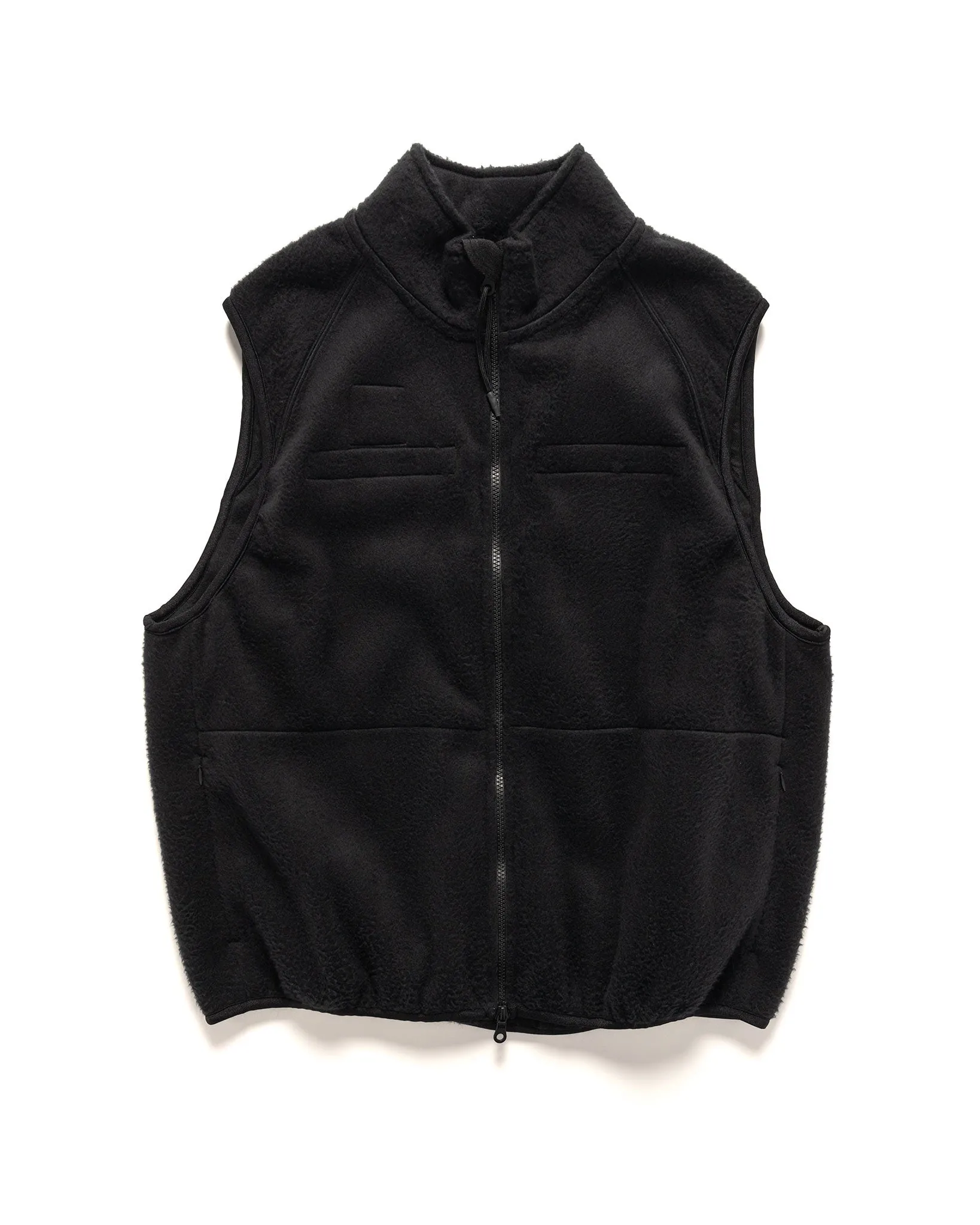 LEVEL 3 Fleece Vest Black