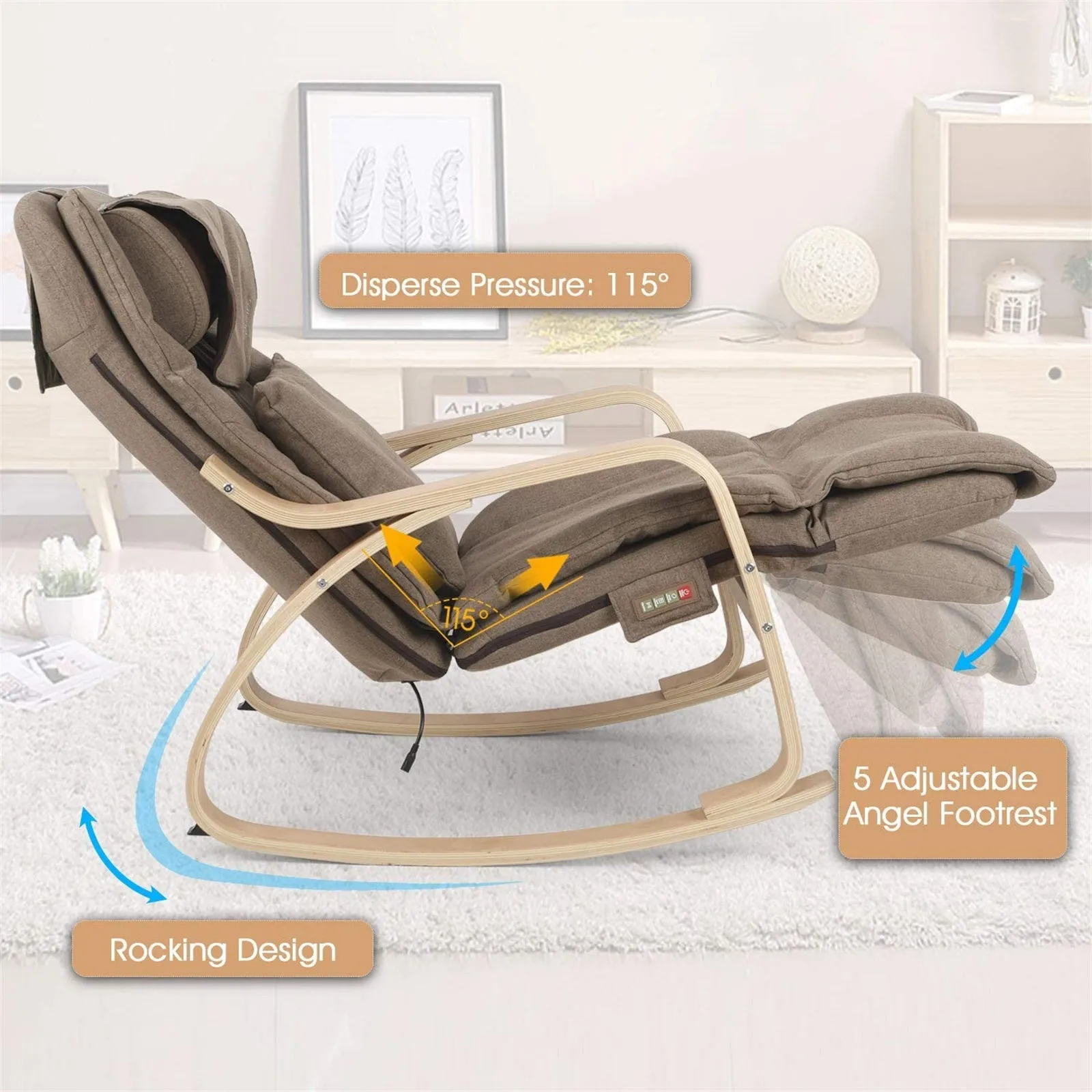 Massage Rocking Chair R-C1