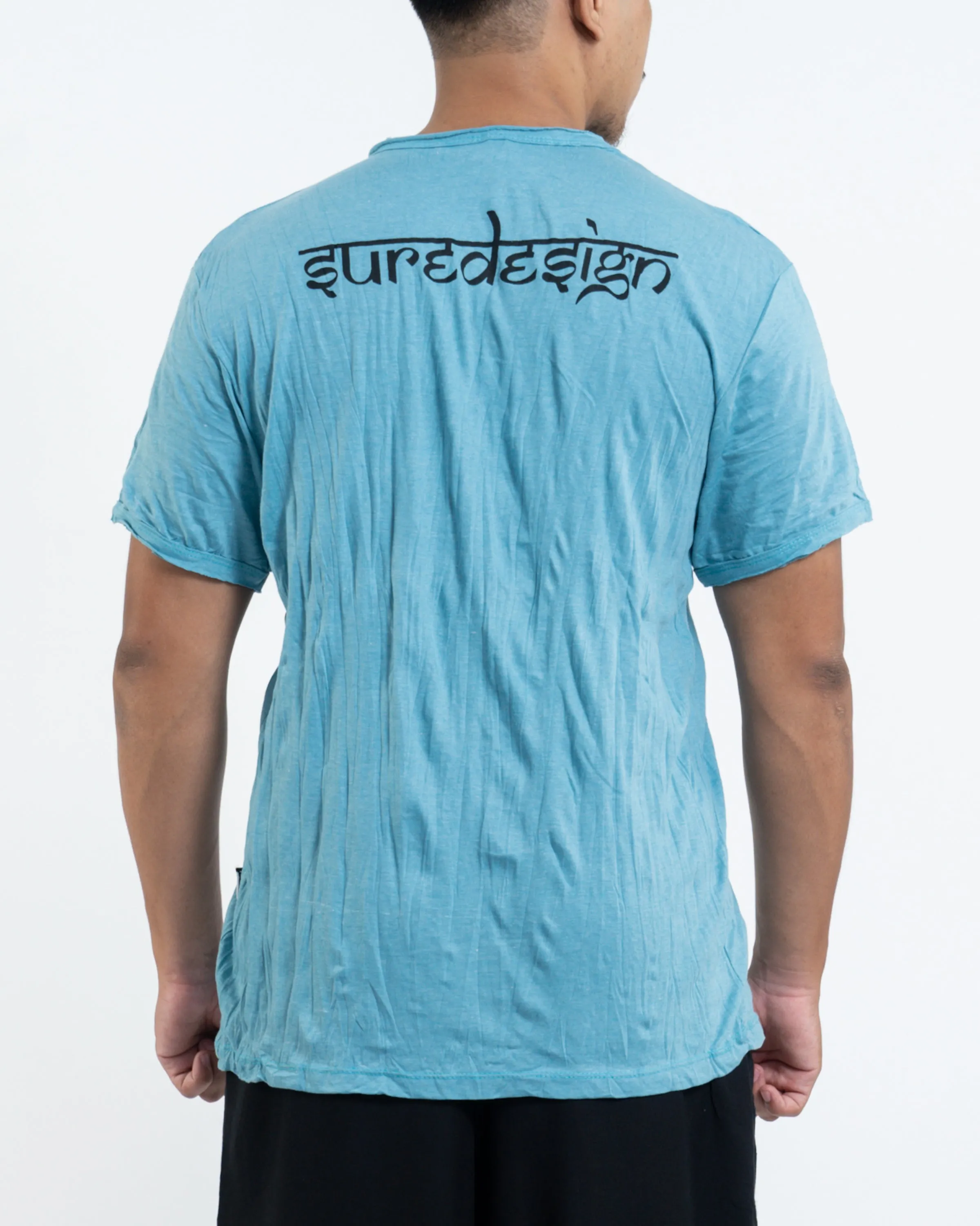 Mens Garuda T-Shirt in Turquoise