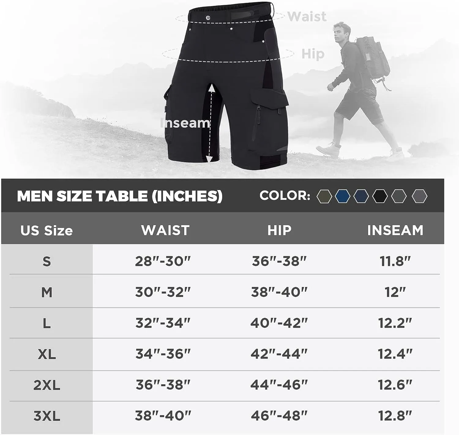 Men's Hiking Shorts 06