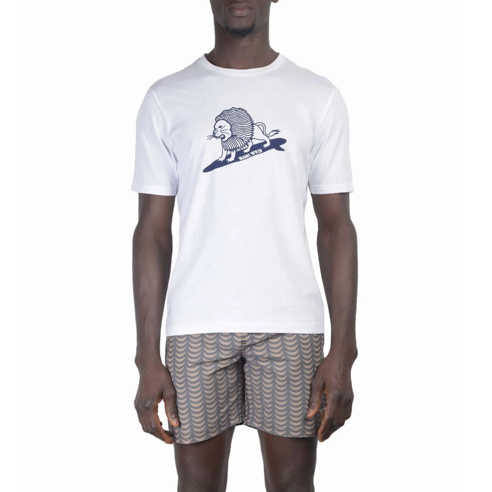 Mens Surfing Lion Tee