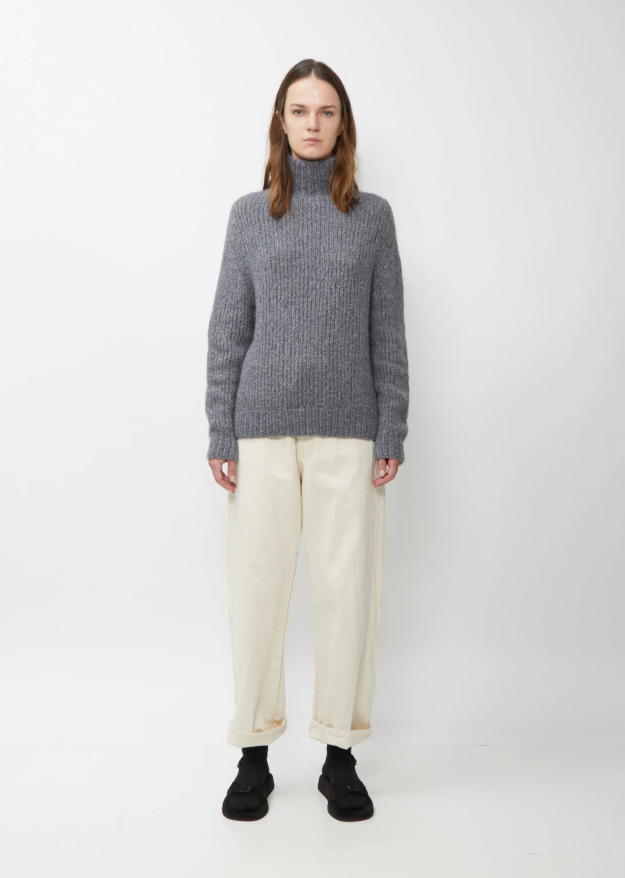 Mona Cashmere / Silk Turtleneck