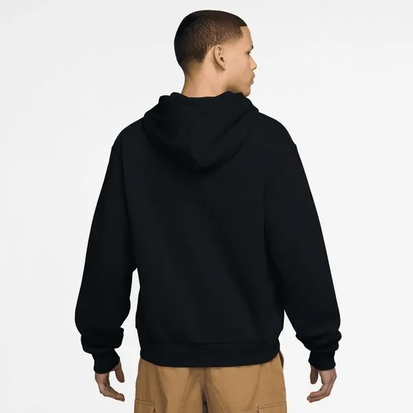 Nike SB Full-Zip Fleece Skate Hoodie Black - White