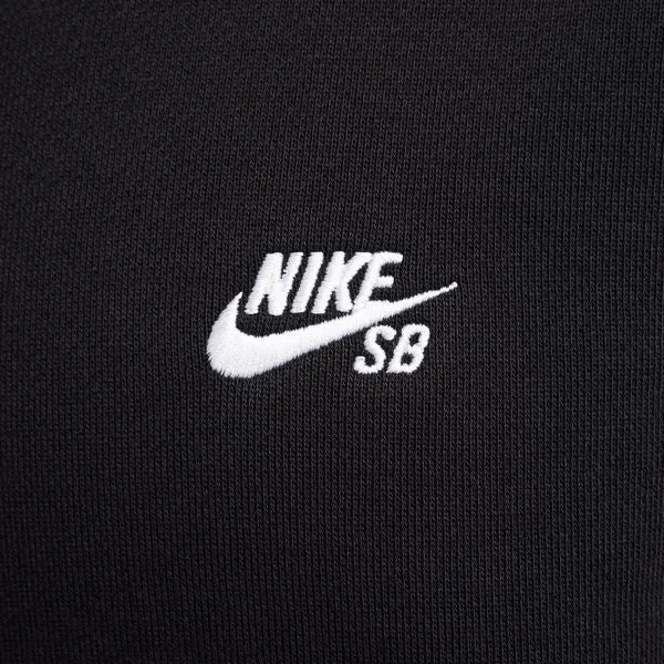 Nike SB Full-Zip Fleece Skate Hoodie Black - White