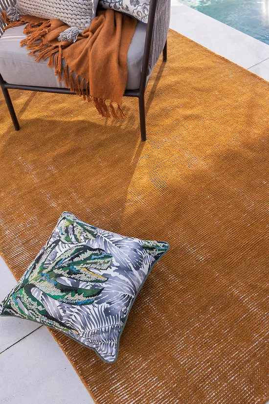 Orakei Floor Rug in Ochre