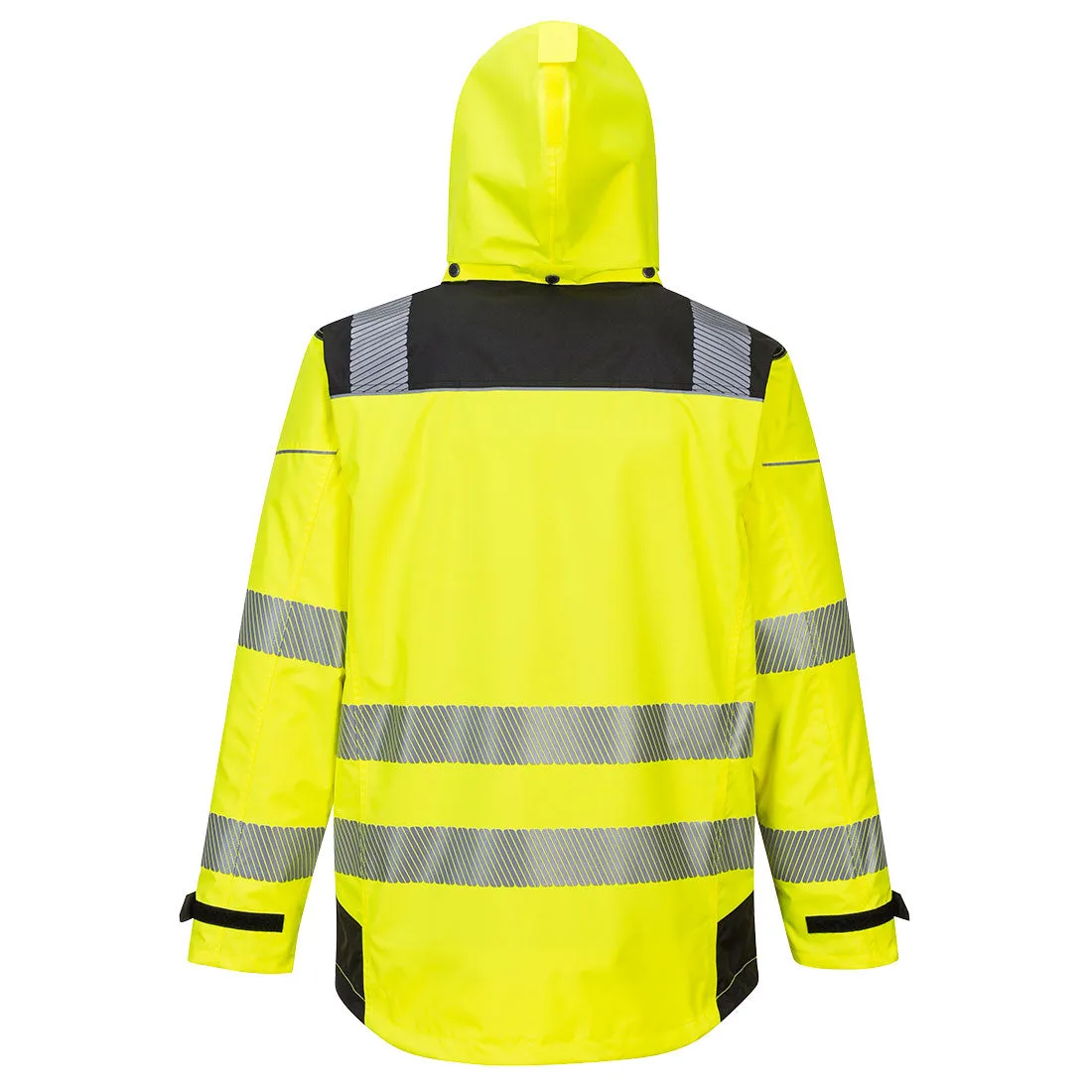 Portwest Men's PW3 Hi-Vis 3-In-1 Rain Jacket