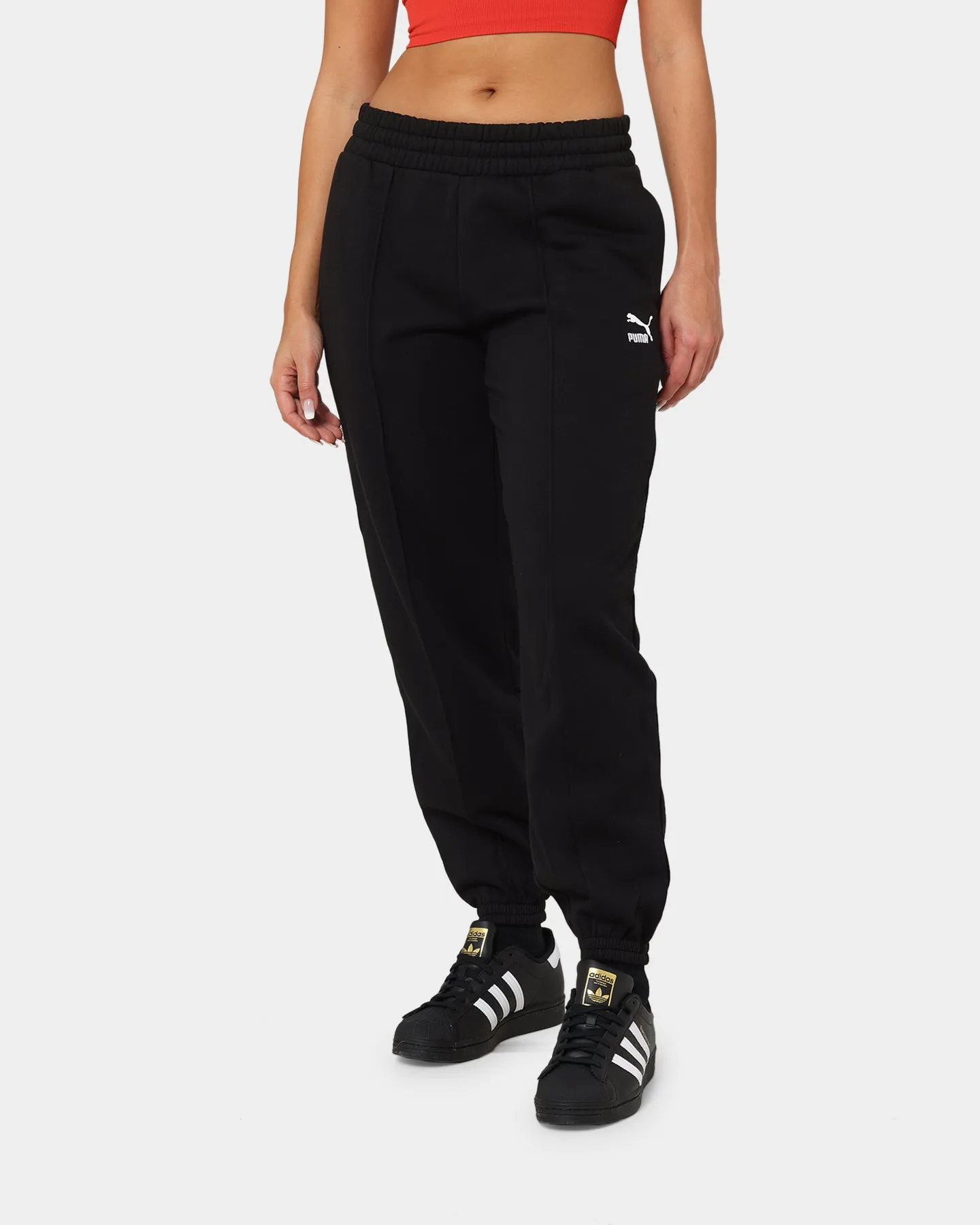 Puma Women's Classic Fleece Sweatpants Puma Black