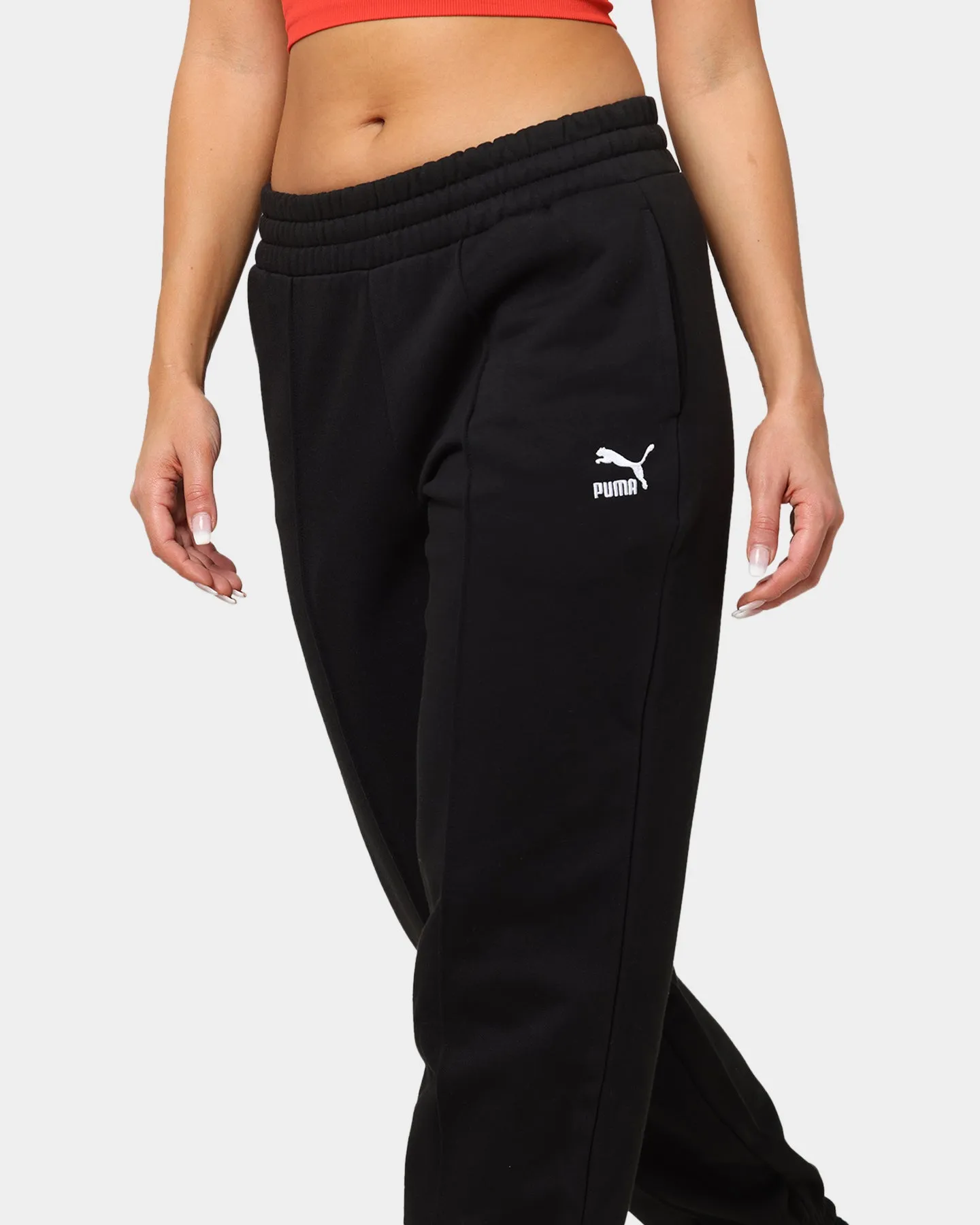 Puma Women's Classic Fleece Sweatpants Puma Black