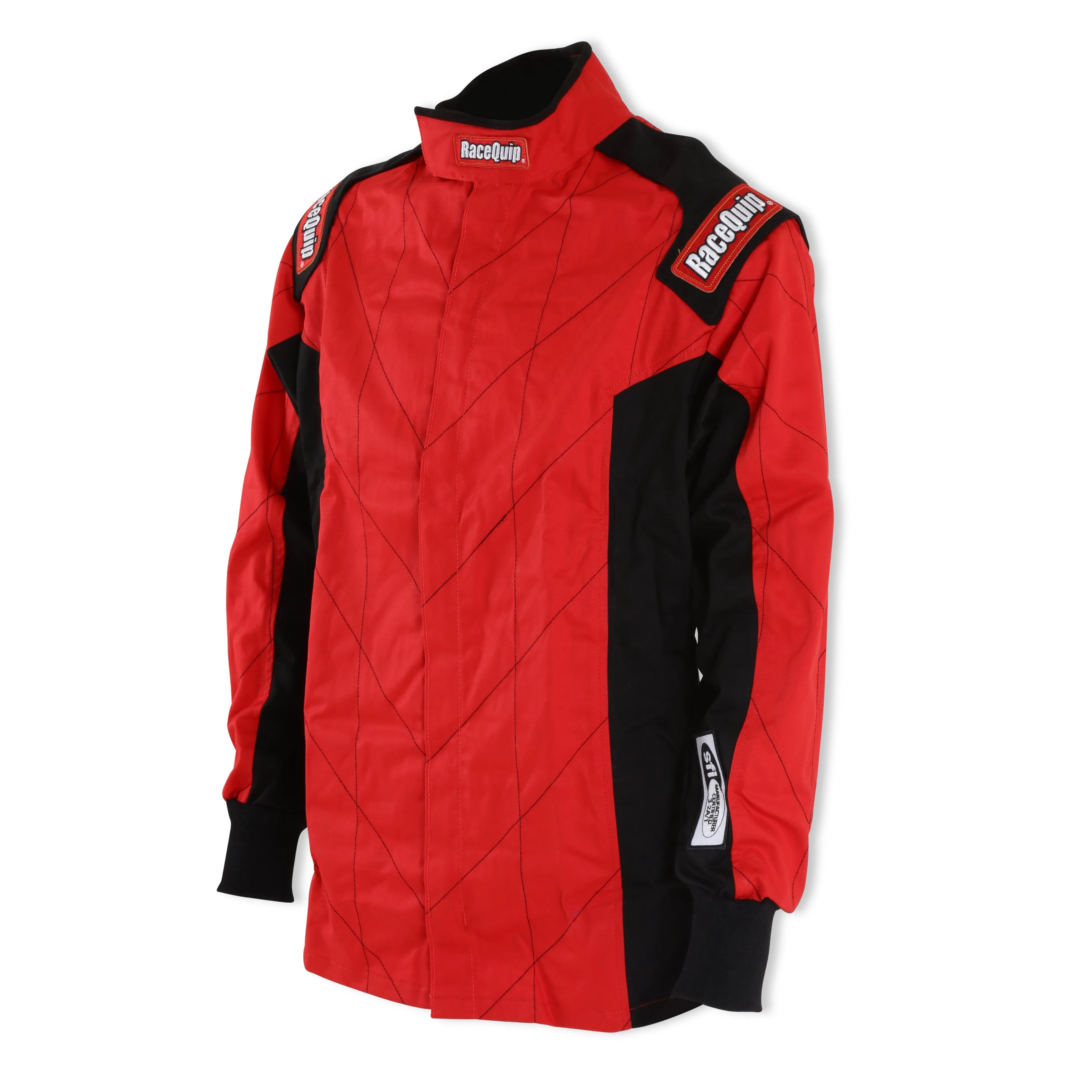 RaceQuip Chevron-1 Single Layer Racing Driver Fire Suit Jacket [SFI 3.2A/1] - Red / Blue