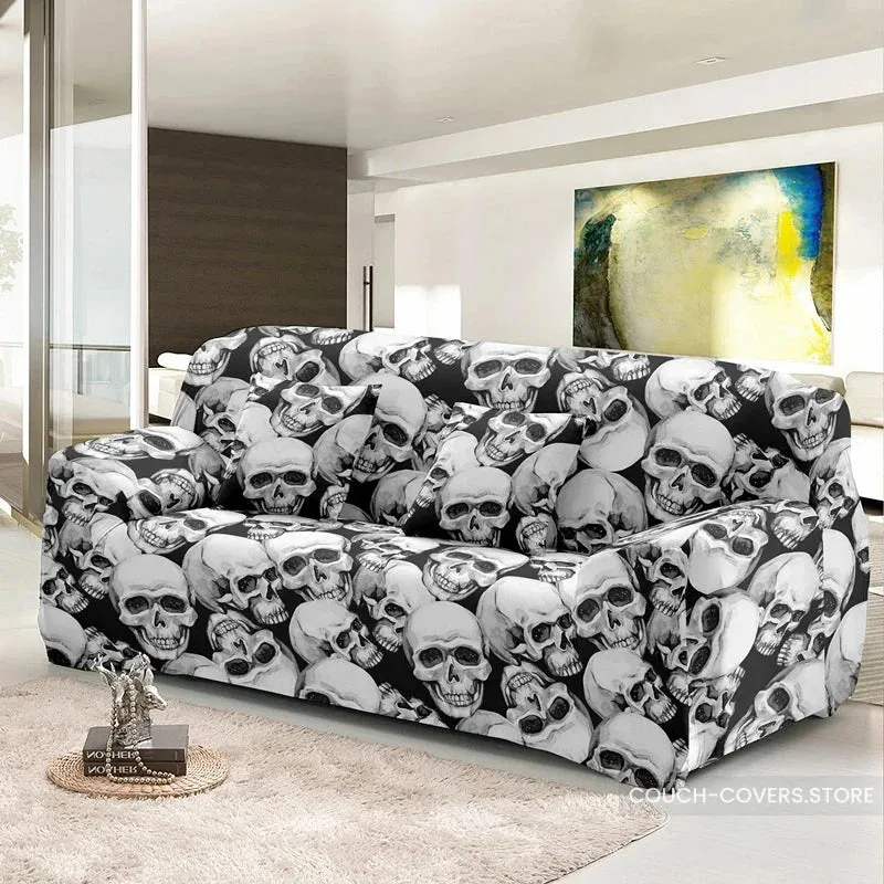 Skull Couch Cover