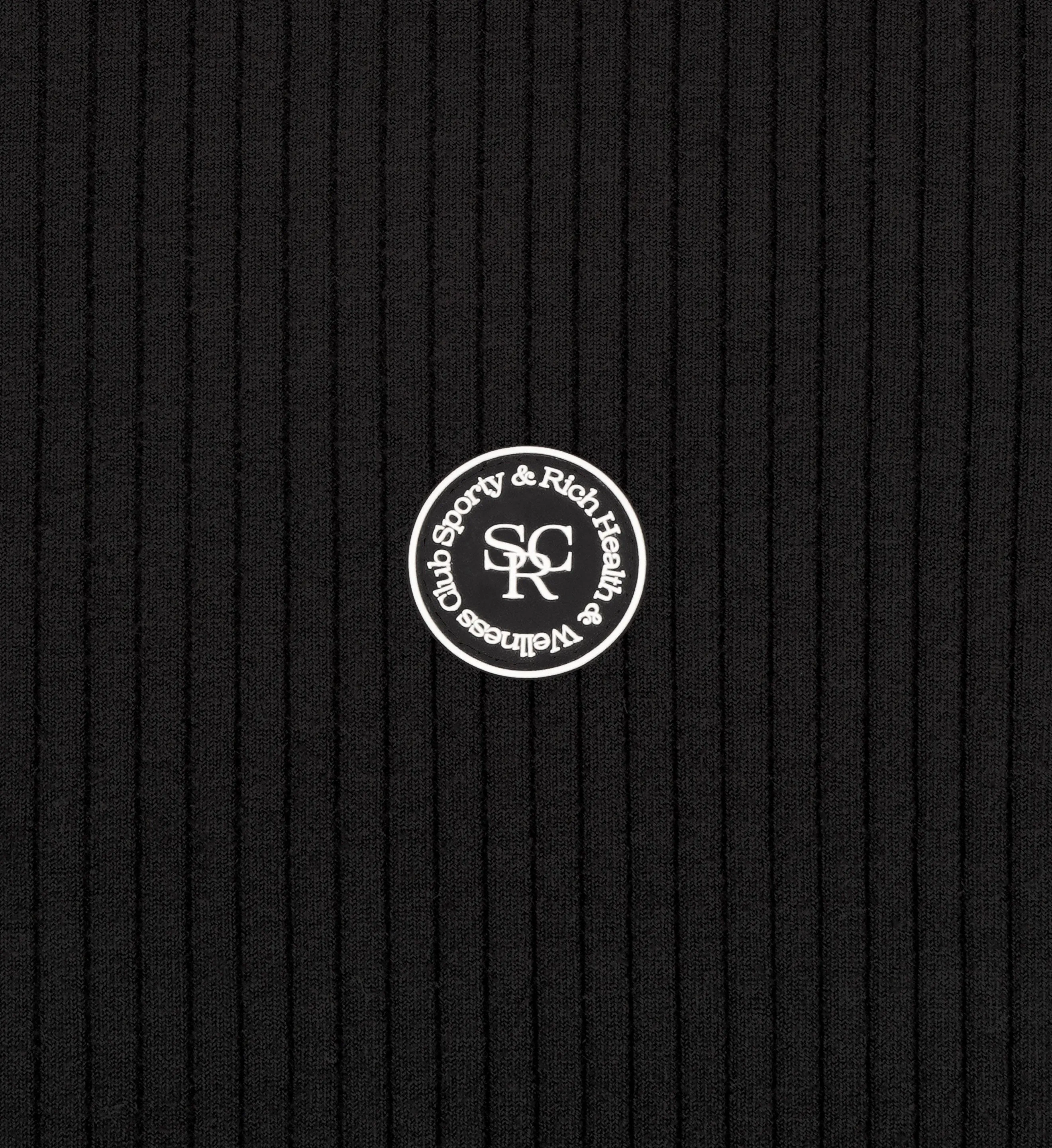 SRHWC Ribbed T-Shirt - Black