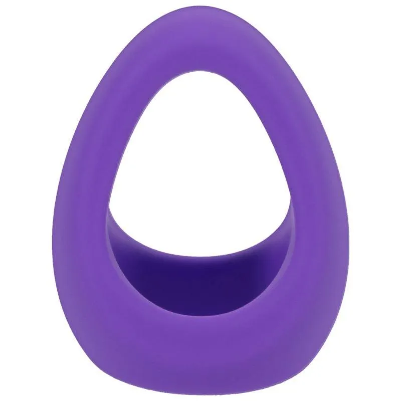 Stirrup Silicone Cock Ring Lilac