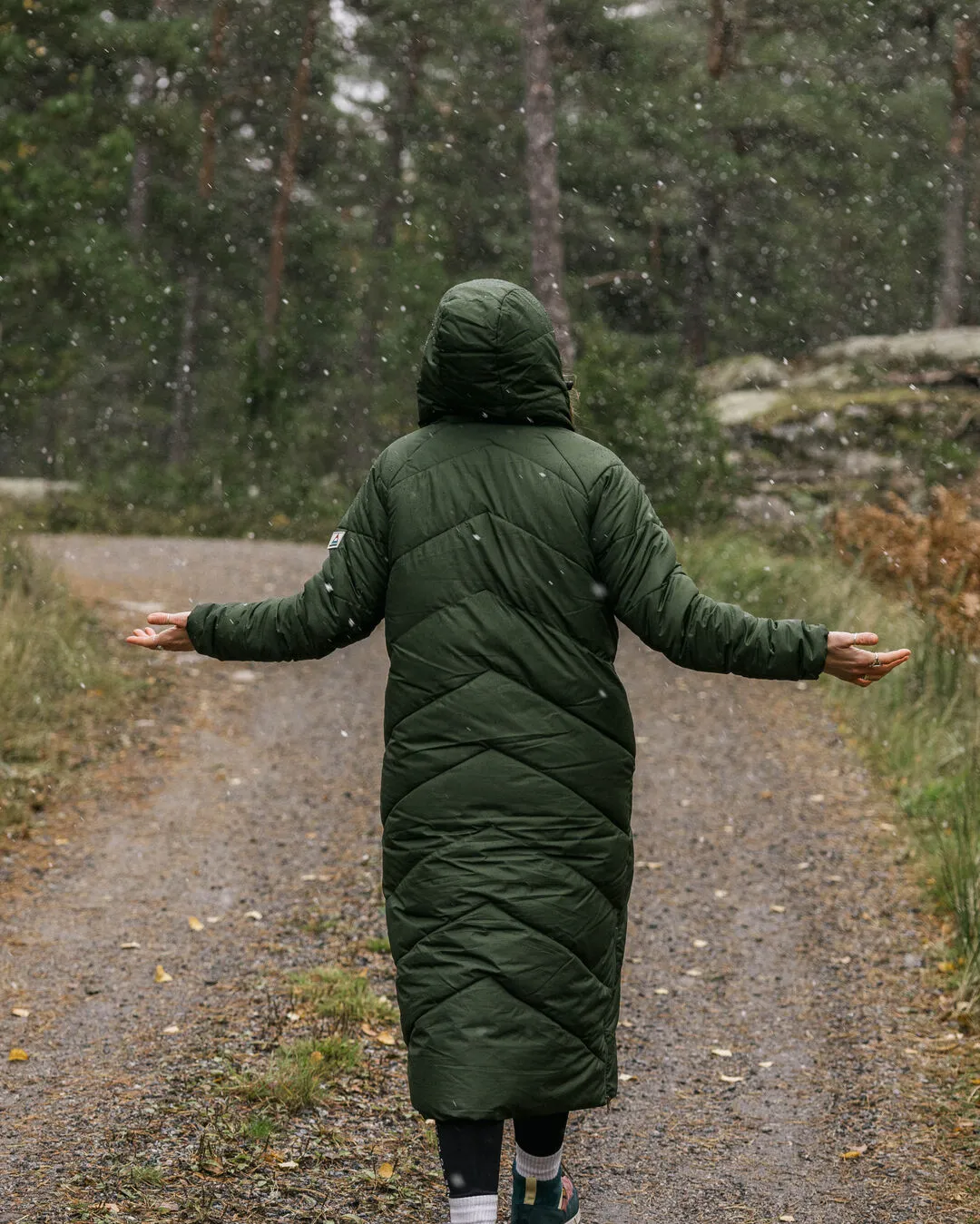 Tasman 2.0 Recycled Long Insulated Jacket - Fir Tree