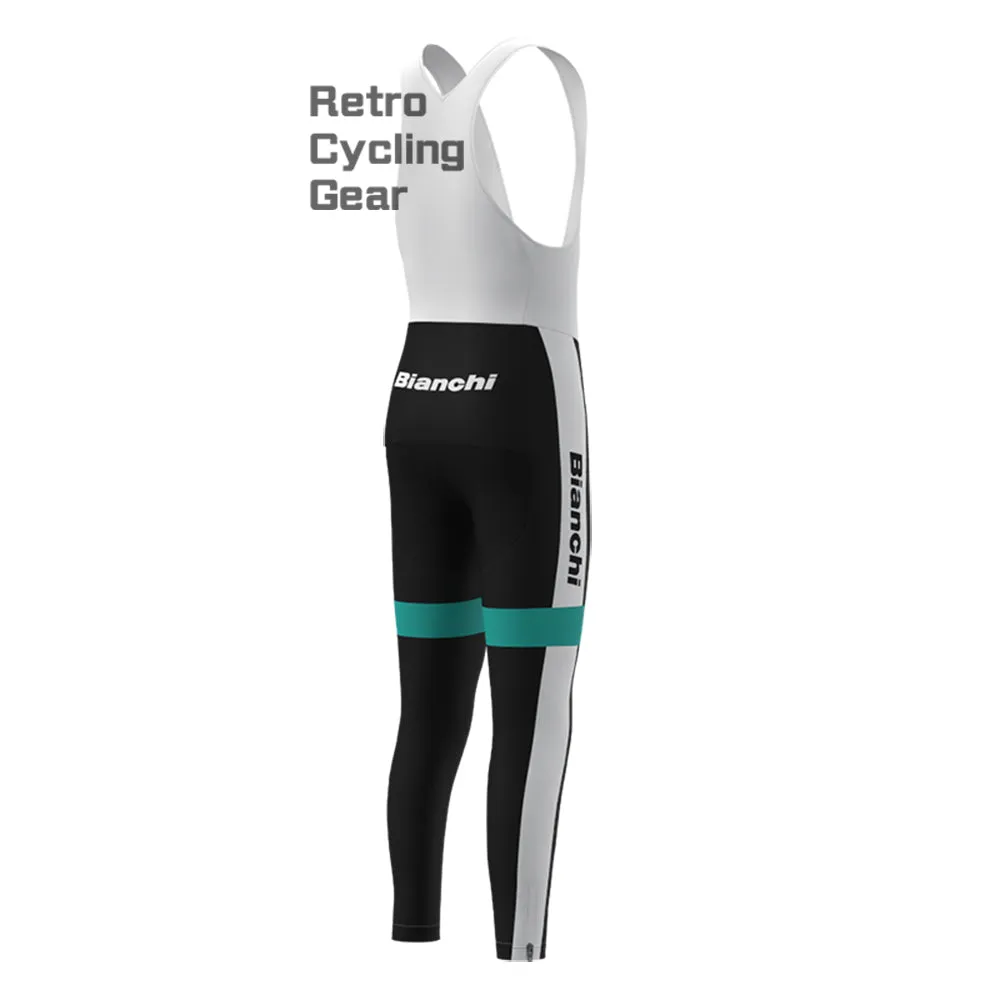 Team  Bianchi Fleece Cycling Bib Pants