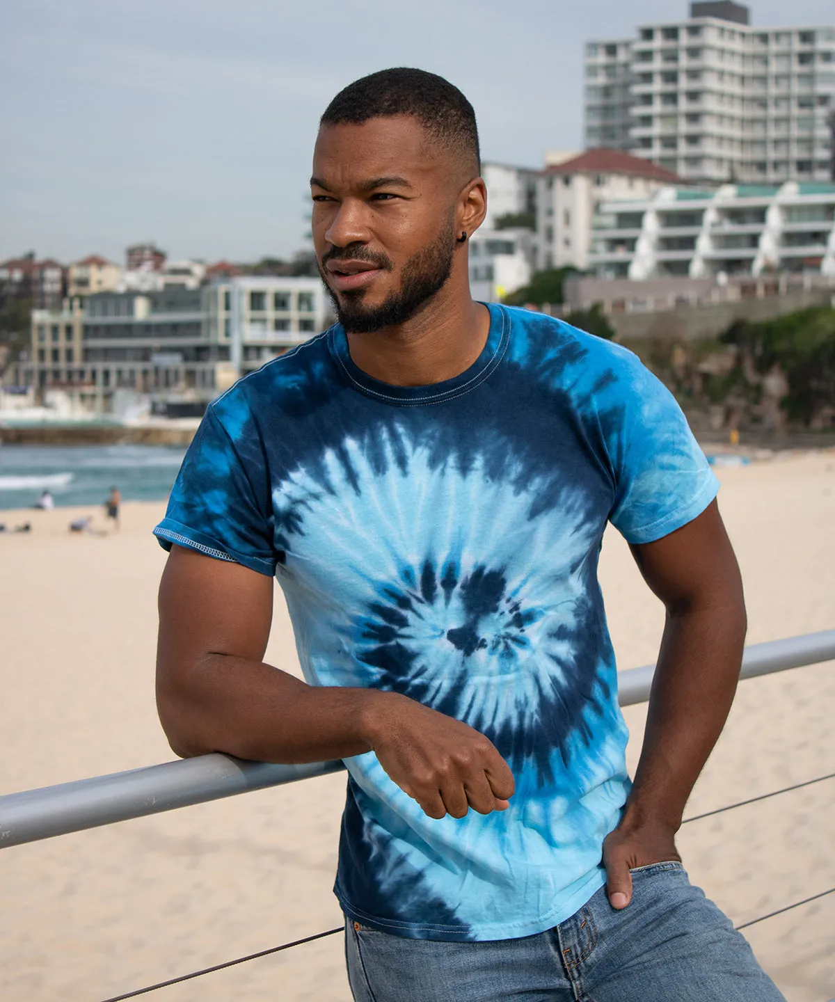 Tie-dye shirt | Crystal Black