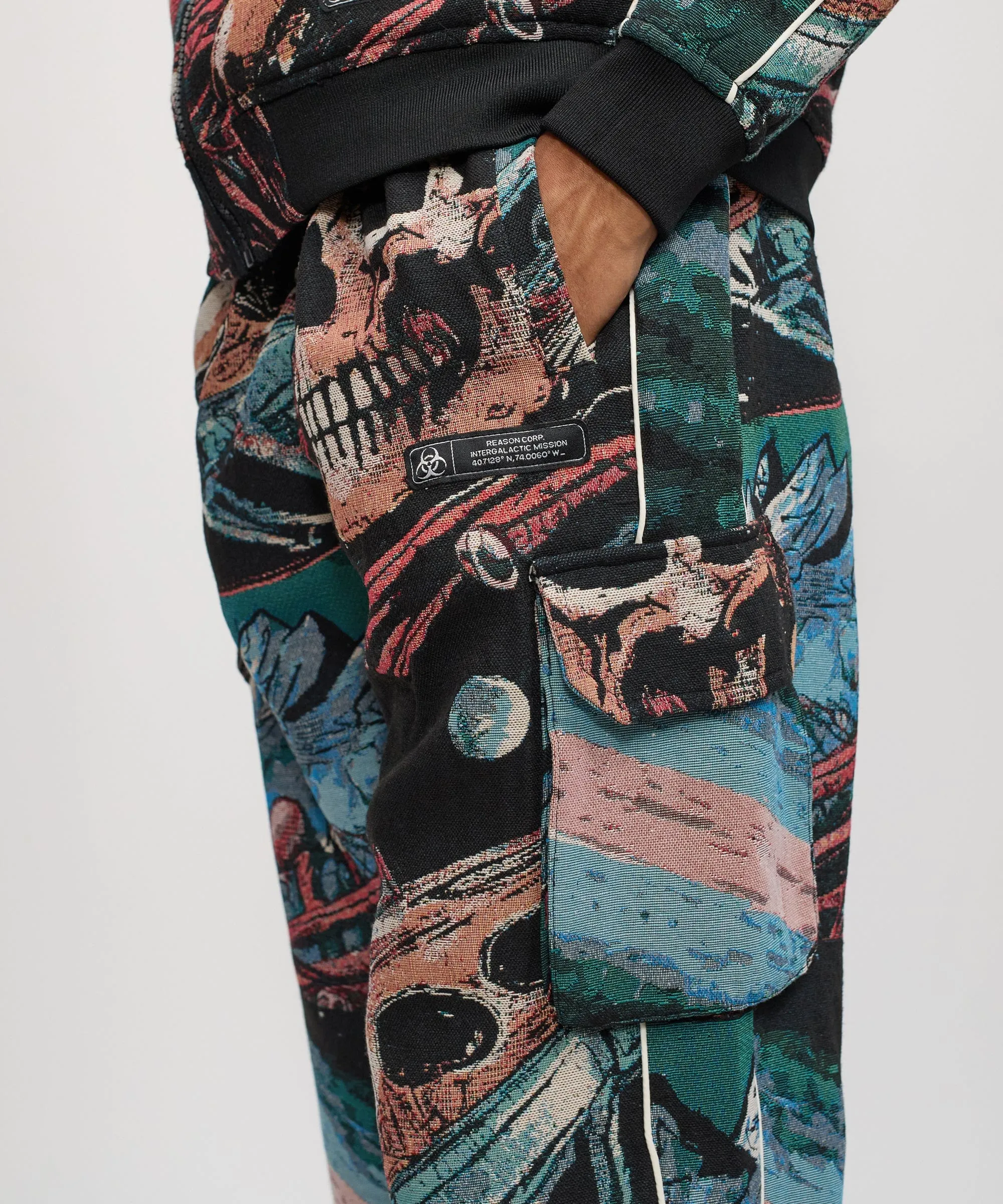 Warrior Tapestry Flare Pants