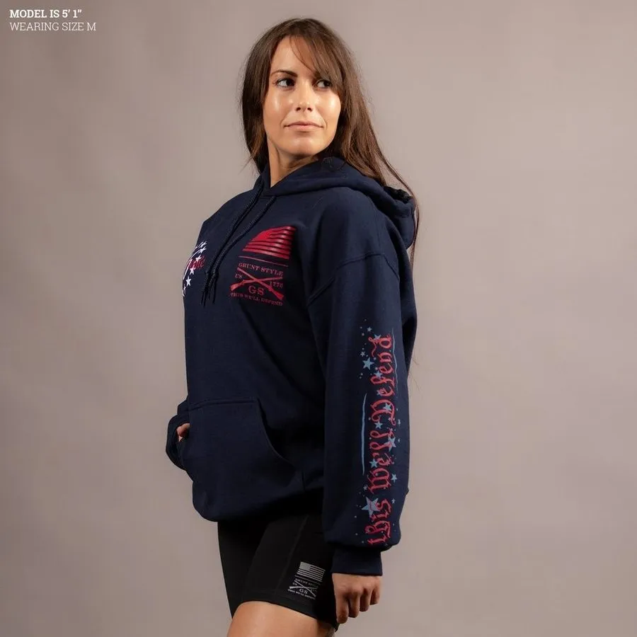 We The People Hoodie - Navy