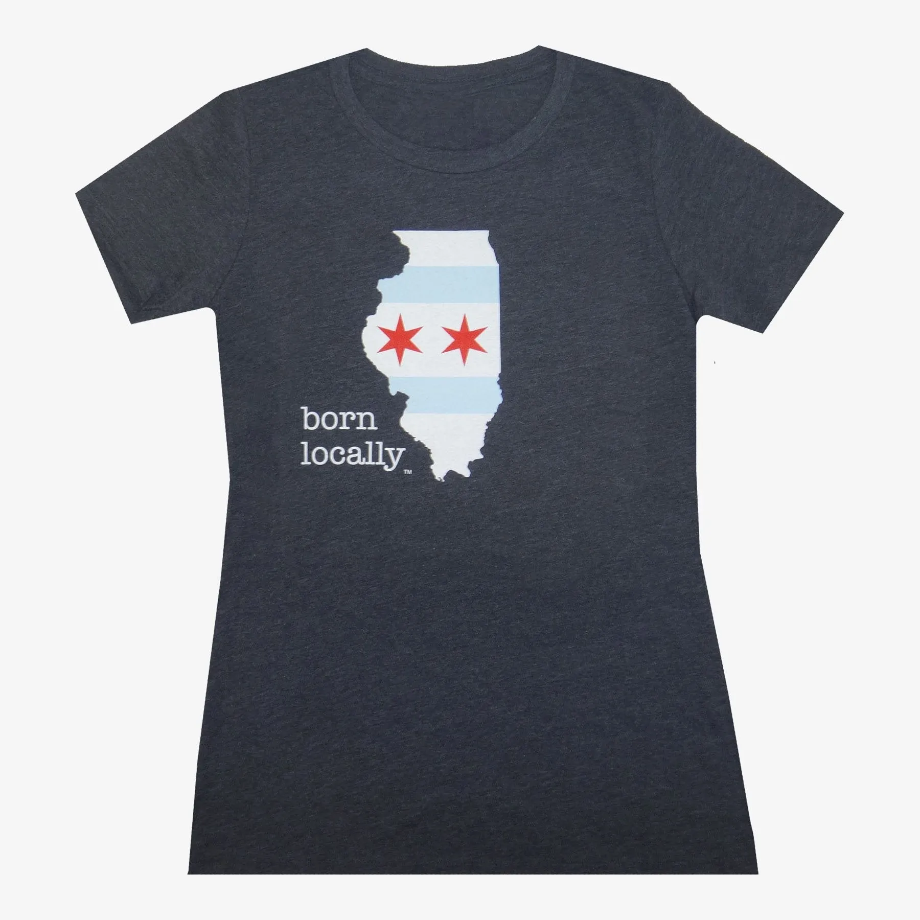 Women's Born Locally Chicago T-Shirt